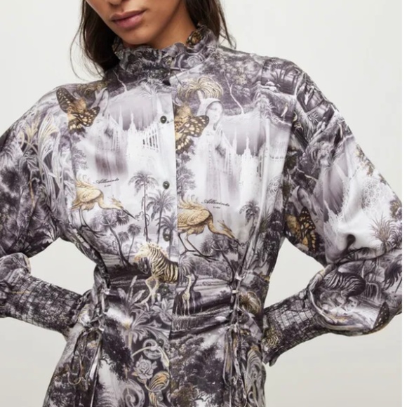 Allsaints Amber Beverly dress - Picture 2 of 7